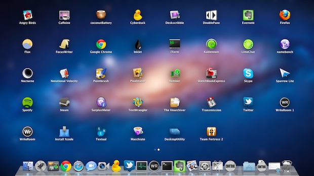 Actualizar Launchpad en Mac OS X.