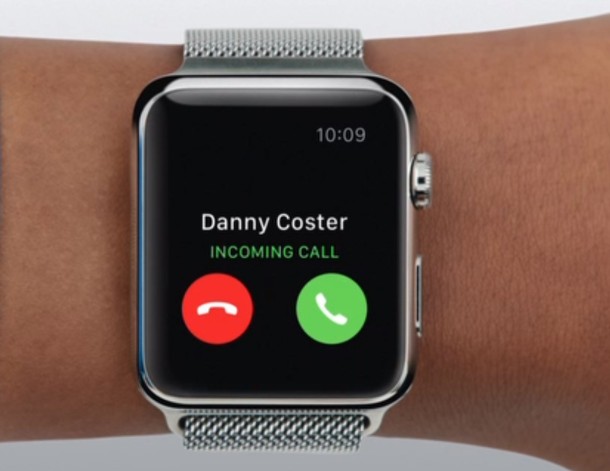 Rechaza instantáneamente una llamada de iPhone en tu Apple Watch con una bofetada en la cara