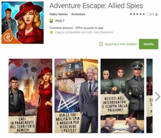 las soluciones de Adventure Escape: Allied Spies