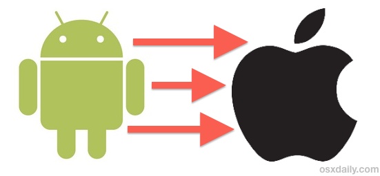 Transferir contactos de Android a iPhone