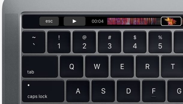 Tecla Escape en Mac Touch Bar