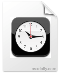 Mostrar el tiempo para acceder a los archivos en una Mac