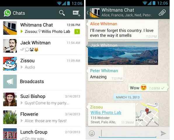 La nueva versión de WhatsApp