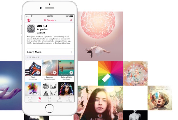 iOS 8.4 con Apple Music disponible