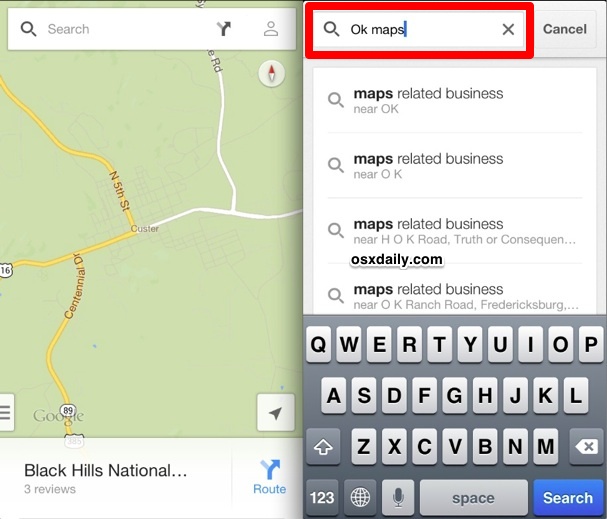 Guardar Google Maps para usarlo sin conexión