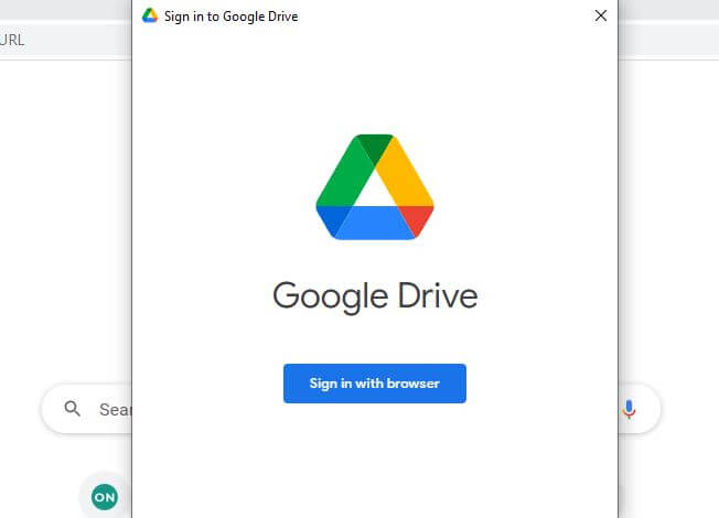 Iniciar sesión en Google Drive