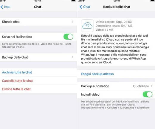 WhatsApp ha eliminado el mensaje de recuperación