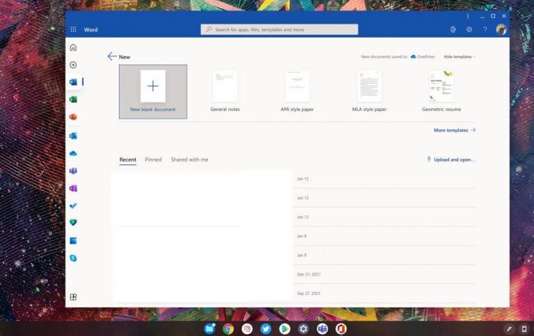 Cómo acceder a Microsoft Office en un Chromebook - OnMSFT.com - 3 de marzo de 2022