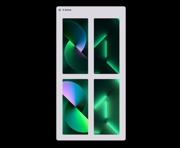Serie de fondos de pantalla verdes para iPhone 13 pro