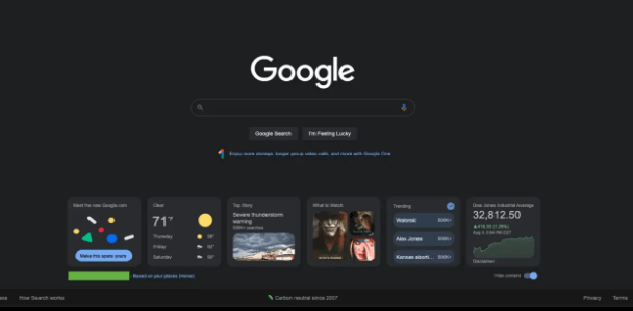 La nueva página de inicio de Google llega a más personas con widgets similares a Windows 11 debajo del cuadro de búsqueda - OnMSFT.com - 5 de agosto de 2022