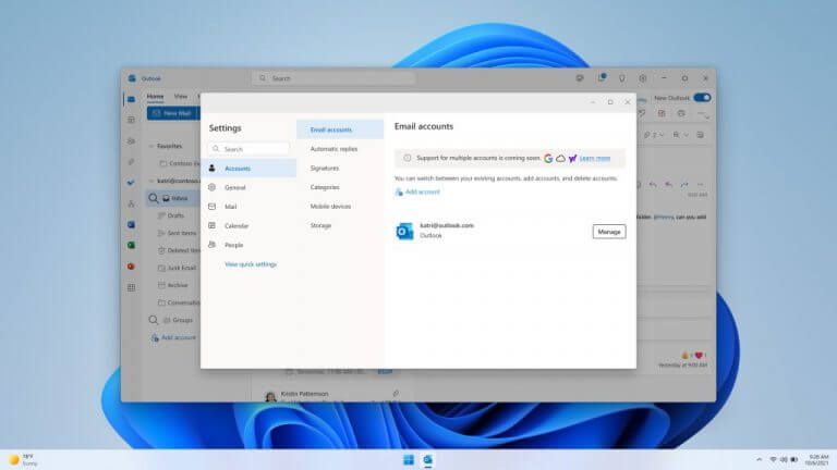Outlook para Windows, el nuevo "una perspectiva," ya está disponible para que lo prueben todos los miembros de Office Insider - OnMSFT.com - 28 de septiembre de 2022